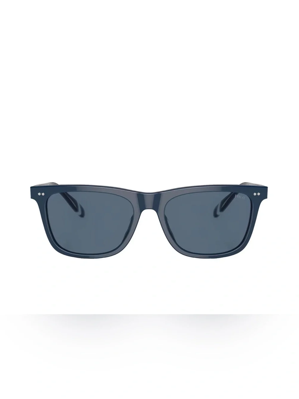 Polo Ralph Lauren PH4205U Shiny Navy Blue Square Sunglasses 56mm NWT